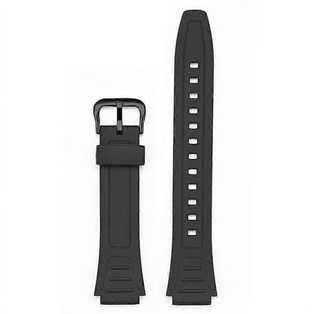 18MM Watchband For Casio W-800H F-91 W-218H Watch Band Replacement Black Strap