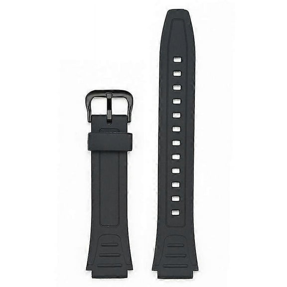 18MM Watchband For Casio W-800H F-91 W-218H Watch Band Replacement Black Strap