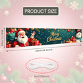 thumbnail image 5 of Colorful Design Merry Christmas Party Decoration Holiday Event Banner for Seasonal Celebration Indoor Display Festive Atmosphere, 5 of 9