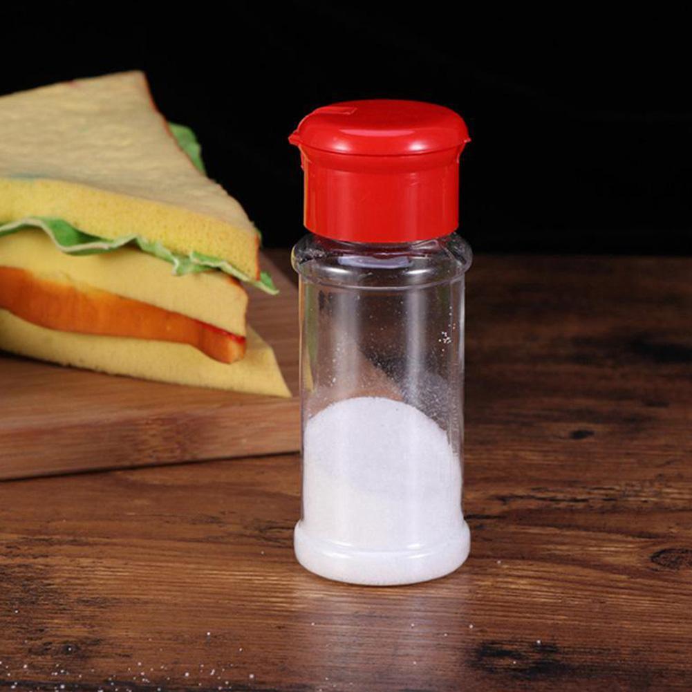 Household Kitchen Plastic Spice Salt Jars Pepper Salt Shaker Su Bottle M2C6 - image 5 of 9