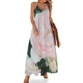 thumbnail image 1 of Vestido sin mangas rosa pastel rosa jardín rosa vestidos para mujer Vestidos de mujer Vestidos de mujer Vestido mujer, 1 of 7