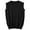 Black, variant on Uikmnh Men's Sleeveless Knitted Vest V Neck Spring Sweater for Casual Daily Wear Solid Color