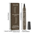 thumbnail image 2 of SDJMa Eyebrow Pencil, 4 Tip Microblading Eyebrow Pen, Last All-Day, Natural Eyebrow Makeup Effect (B), 2 of 4