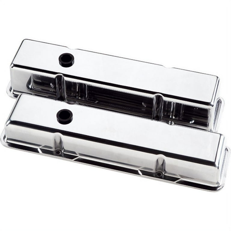 Billet Specialties Valve Cover SBC Plain Polished Tall Billet Specialties Valve Cover SBC Plain Polished Tall