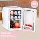thumbnail image 3 of VEVOR Mini - nevera, calentador portátil de 10 litros, nevera para el cuidado de la piel rosa, nevera Compact a, nevera de belleza ligera para el cuidado de la piel en la Oficina del dormitorio VEVOR Mini - nevera 10L, 3 of 7
