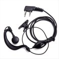 thumbnail image 1 of Auriculares Walkie Talkie de 2 Pines con Conector K, Auricular de Radioaficionado Bidireccional con Cable para Auriculares -888S UV5R Walkie Talkie 992, 1 of 6