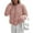 Pink, variant on PRETTYGARDEN Women's Faux Fur Coat Fall Fuzzy Fleece Button up Shearling Cropped Jackets Winter Trendy Outerwear