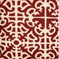 thumbnail image 3 of PBRA2279-2026-DP Plutus Coussin de Luxe Romance Rouge & Beige, 20 x 26 Po. Standard, 3 of 3