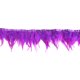 thumbnail image 3 of 1 yarda Hermoso cuello de gallo Hackle Franja de s Recorte 11 colores Elección Púrpura Sunnimix Ajuste de flecos, 3 of 7