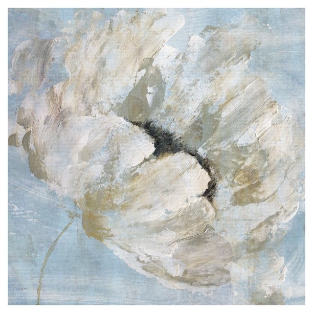 Blue Blanc I by Katrina Craven Wrapped Canvas Art Print
