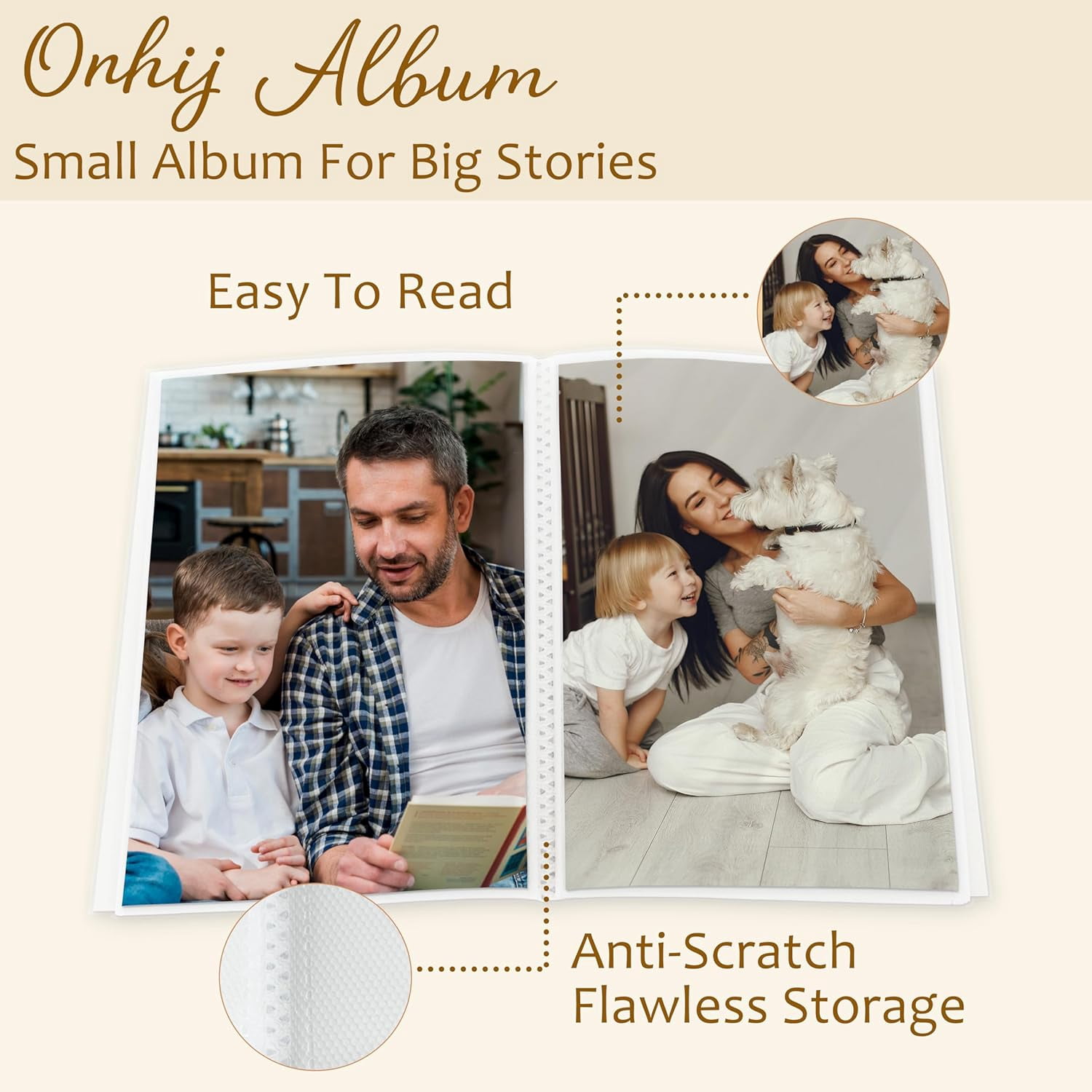 Children's photo album 46 can hold 36 photos, hedgehog lover gift, cute hedgehog girl boy toddler small photo album souvenir, suitable for baby party newborn family