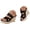 Light Blue, variant on Espadrilles Wedge Slide Sandals for Women Arch Support Strappy Dress Shoes Ladies Outdoor Slip on Party Sandal Size 6.5 Black