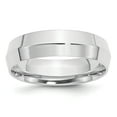 thumbnail image 1 of 14K White Gold 6mm Knife Edge Comfort Fit Band Size 8, 1 of 2