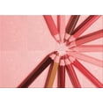 thumbnail image 1 of Ahgly Company Machine Washable Indoor Rectangle Transitional Grapefruit Red Area Rugs, 4' x 6', 1 of 7