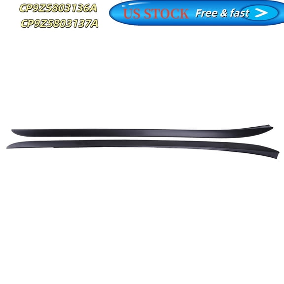 Driver and Passenger Side Windshield Pillar Molding Compatible for Ford Focus 2012-2018
