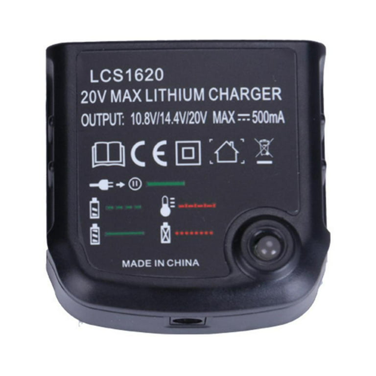 20V Charger LCS1620 For BLACK & DECKER LBXR20 20V MAX Lithium Battery  LCS1620B 885911535748