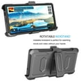 thumbnail image 3 of Takfox Case For Samsung Galaxy S23,S23 Plus,S23 Ultra 5G ,Shockproof Heavy Duty Rugged Locking Swivel Holster Belt Clip Kickstand Full Body Hard Shell Phone Cover Case,Black, 3 of 5