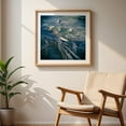 thumbnail image 5 of Down To The Sea, Sunset Cliffs - San Diego California Photography Oak Framed Wall Art Print 12 x 12 inches, 5 of 8