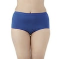 thumbnail image 3 of Fit for Me Women's Plus Microfiber Brief Underwear, 5 Pack, 3 of 9