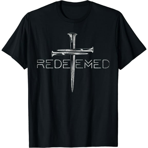 Redeemed Christian Bible Verse, Cross Follower Christian Tee T-Shirt