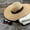 Khaki, variant on Debra Weitzner Women Floppy Sun Hat with Wide Brim—Foldable Roll-Up Straw Beach Hat UPF 50, Medium Khaki