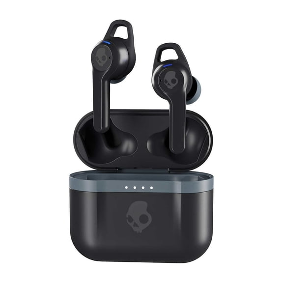 Skullcandy True Wireless Headphones with Charging Case, Black, S2IYW-P762