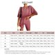 thumbnail image 2 of Conjunto de pijamas con pantalones cortos para mujer, cuello redondo, Color puro, alta elasticidad, 2 piezas, ropa de descanso de verano, 2 of 2
