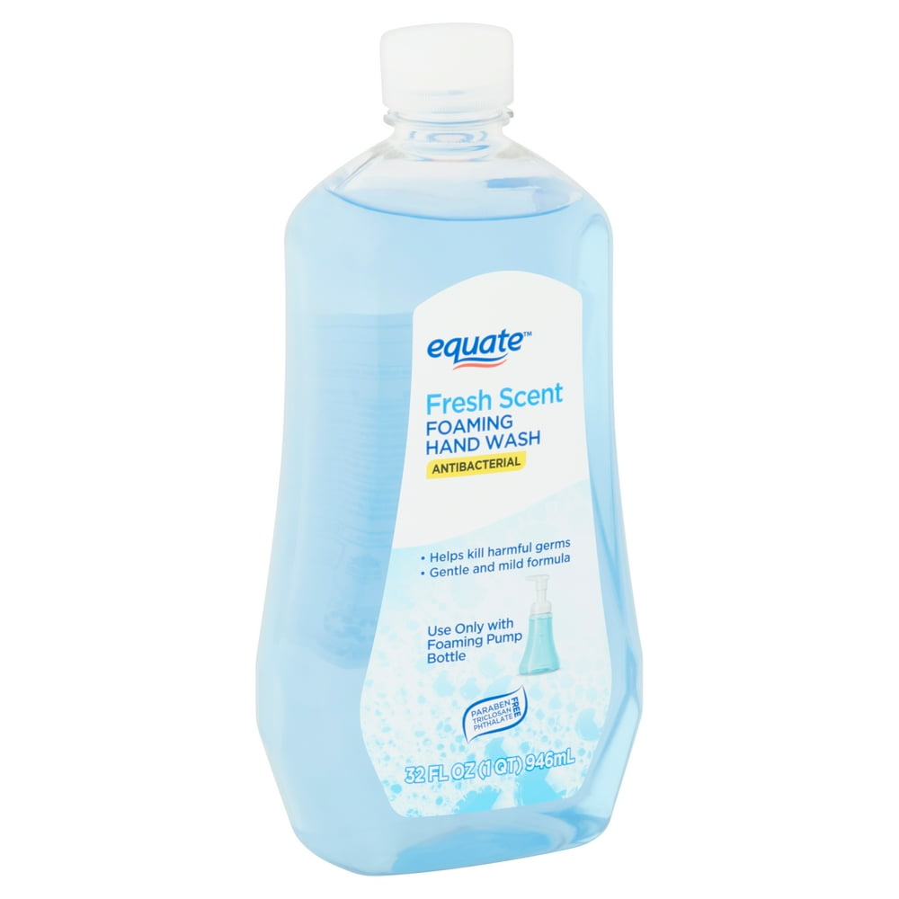 Equate Antibacterial Fresh Scent Foaming Hand Wash, 32 fl. Oz.
