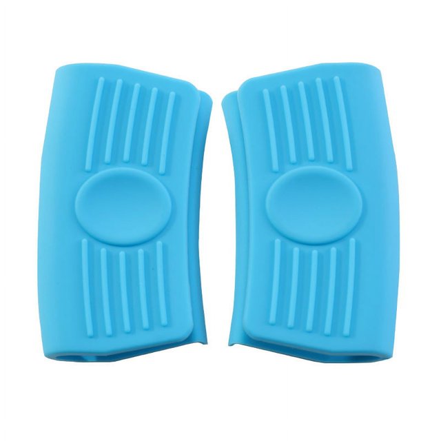 Soporte de silicona para asas, fundas para asas de sartenes calientes, funda para asas de ollas, sartenes de hierro fundido antideslizantes