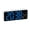 2806 blue light, variant on Multifunctional Digital Clock LED Display with 2 Alarms Temperature Monitors and Date for Students and Professional