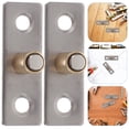 thumbnail image 3 of Miangastore 2 Pcs Guide de Rouleau pour Porte Coulissante, Guide de Sol pour Porte de Grange, 3 of 9