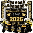 thumbnail image 2 of HaCpiu 2026 Graduation Party Decorations, Multicolor Graduation Decorations Kit, Perfect for High School, College Graduations, Commencement Ceremonies & Classroom Celebrations., 2 of 18