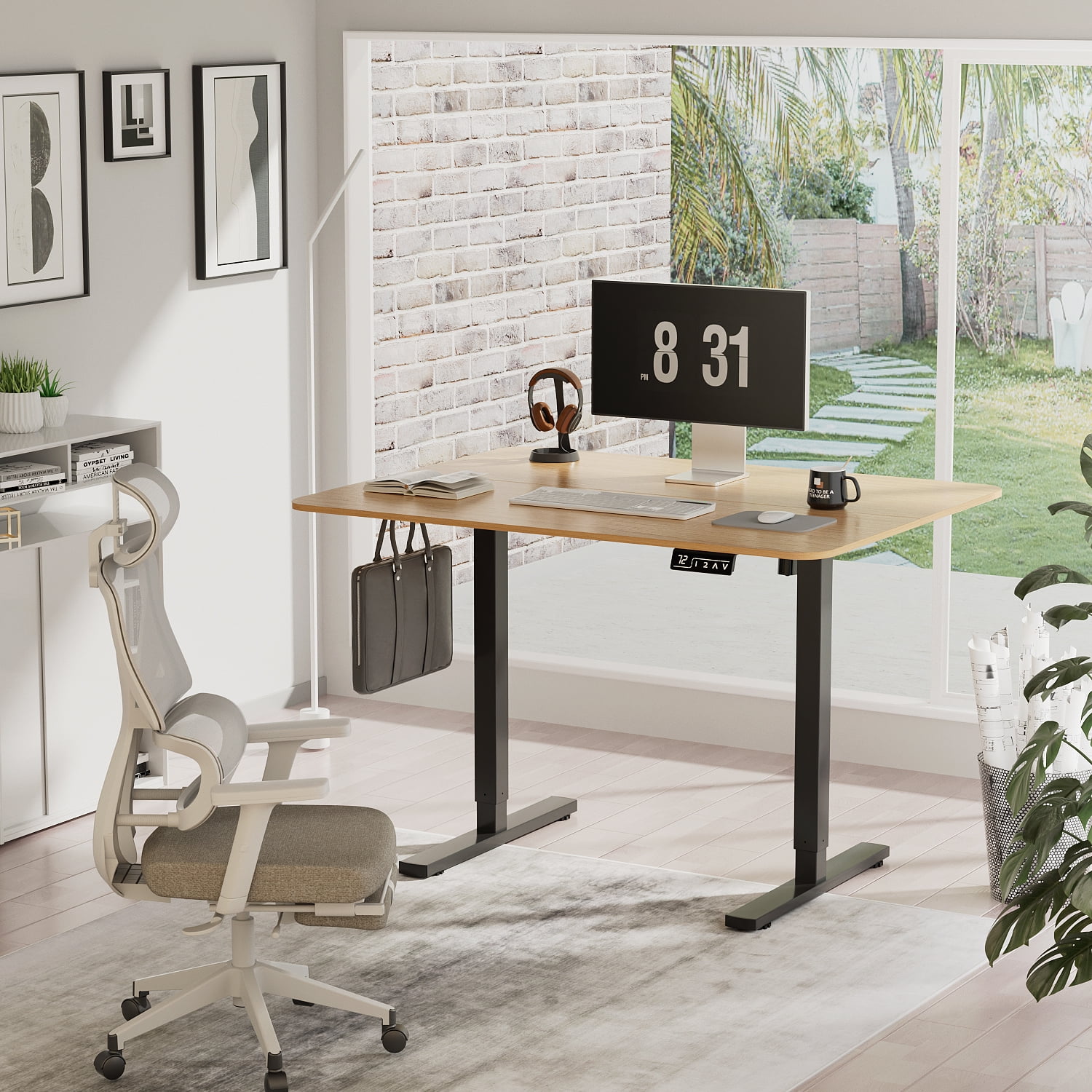 Homall 40" × 24" Electric Height Adjustable Standing Desk Home Office