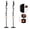 Black, variant on stusgo Coat Rack Freestanding,Wooden Coat Tree with 8 Hooks and 3 Adjustable Section Height (Log)