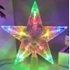 thumbnail image 1 of Punta De Árbol Navideño Color Multicolor Estrella, 1 of 5