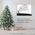 thumbnail image 1 of Árbol Exclusivo, Árbol de Huellas Digitales Duradero y Resistente Al Desgaste, Árbol de Huellas Dactilares de Bricolaje para la Compañía Celebración Sala de Estar Ceremonia de, 1 of 7