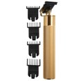 thumbnail image 4 of Cortadora de pelo eléctrica recargable profesional cortadora de pelo (oro), 4 of 5