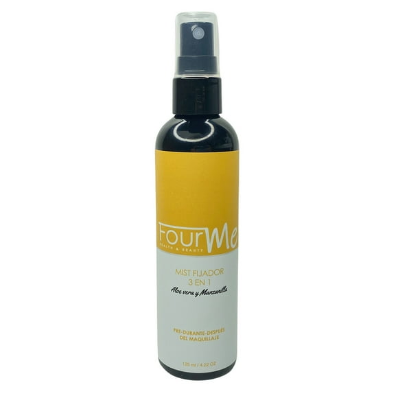 Mist Fijador de Maquillaje 3 en 1 FourMe 125ml aloe vera y manzanilla