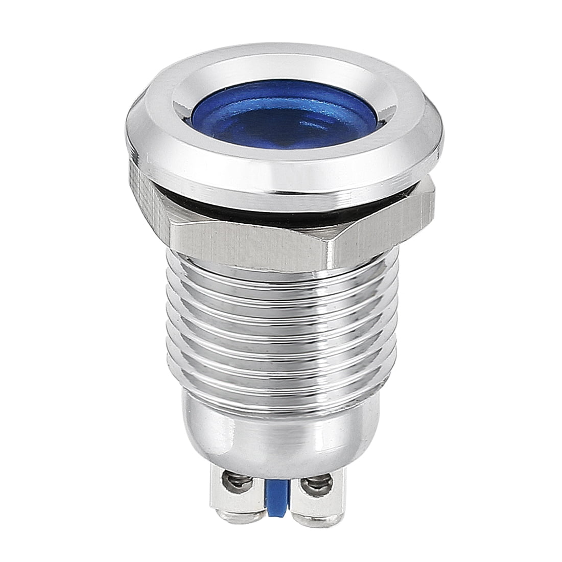 Unique Bargains Blue LED Indicator Light with Screw Type Installation