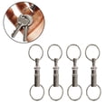 thumbnail image 2 of 4 Piezas ANILLAS de CLAVE de CLAVE REPARACIÓN RÁPIDA RECTICAL RACTICAL DOBLE SPRING SPRIE SPARE CONDICIONES de CLACE DOBLE CLAVE Snap, 2 of 9