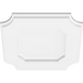 thumbnail image 2 of 12"OD x 7"C x 1"P Locke Architectural Grade PVC Contemporary Ceiling Medallion, 2 of 11
