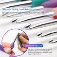 thumbnail image 4 of 9PCS Ergonomic Crochet Hooks Set by Aluminum Crochet Hook Set with Soft Silicone Handles (2-6mm), Crochet Kit for Beginners with Crochet Tools & Knitting Accessories, 4 of 5