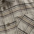 thumbnail image 3 of Minymo Long-Sleeve Checkered Shirt - Oxford Tan (2 Years), 3 of 3