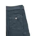 thumbnail image 5 of RAW X Mens Belted 12.5" Inseam Knee Length Cargo Shorts, Steel, 38, 5 of 6