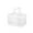 White, variant on LSLJS Plastic Storage Baskets, Foldable Hanging Basket with Handles Hollow Design Stackable Storage Containers Storage Bins Multi-function Storage Crate Portable Shower Caddy Picnic Basket