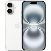 Restored Apple iPhone 16 - TracFone Wireless - 256GB White (Refurbished)