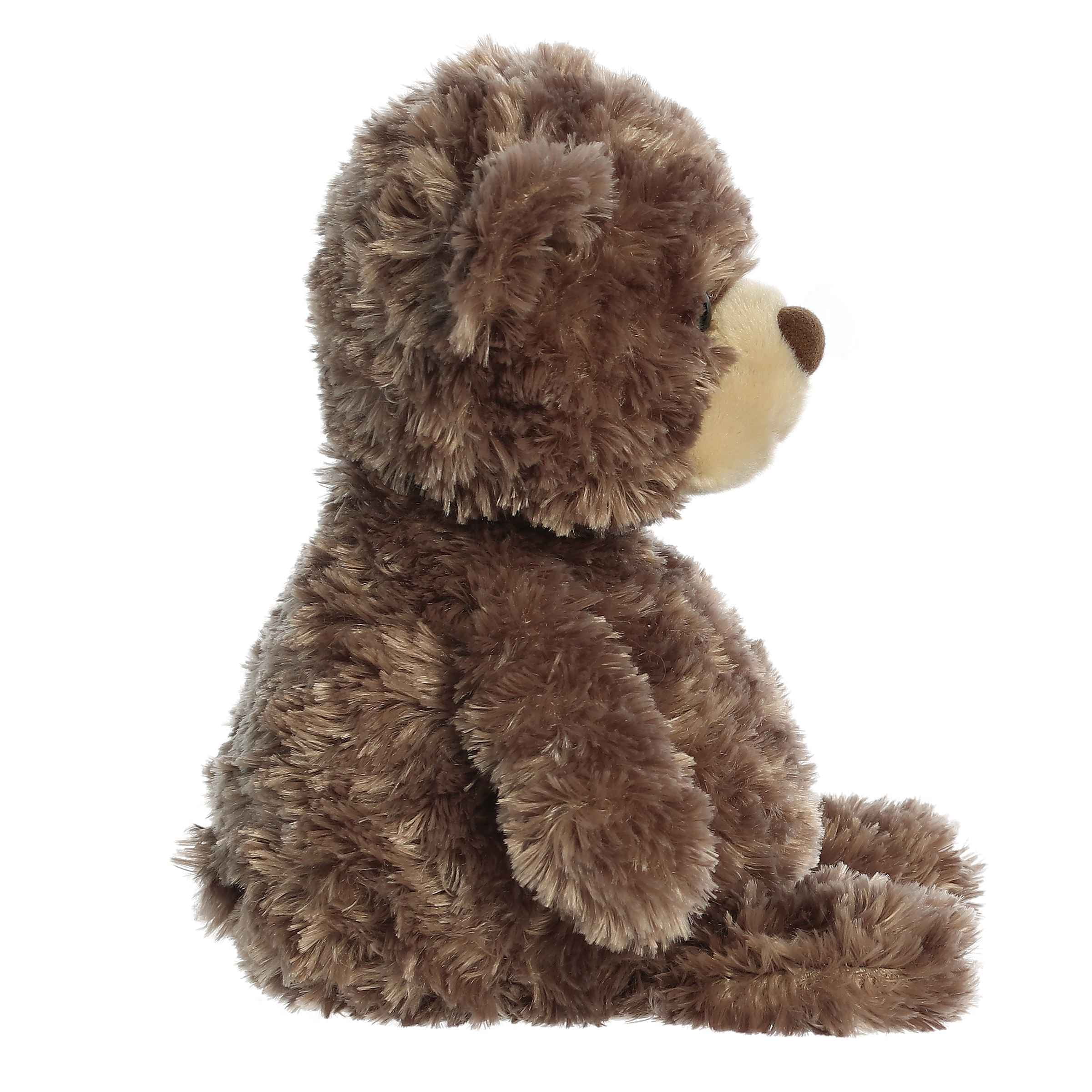 Aurora - Medium Taupe Bear - 12" Tummy Bear - Snuggly Stuffed Animal