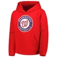 thumbnail image 2 of Youth Red Washington Nationals Team Primary Logo Pullover Hoodie, 2 of 3