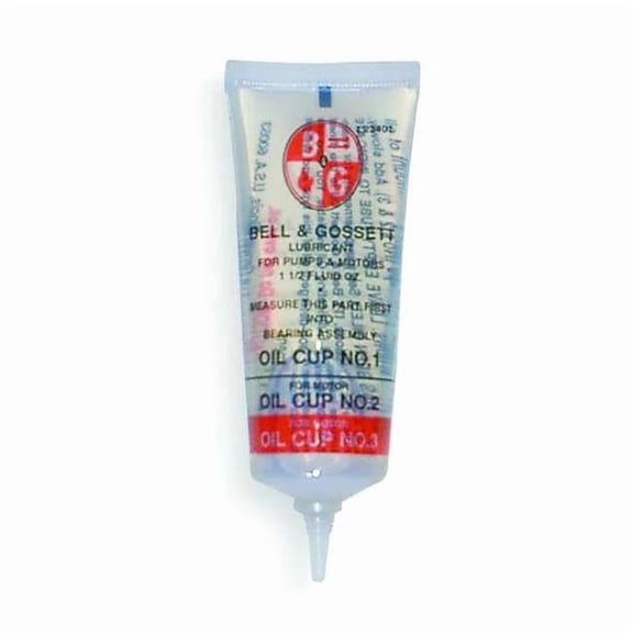 Bell & Gossett Lubricant,Tube, 2.5 oz  118154