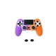 thumbnail image 1 of Funda Protectora De Goma De Silicona Para Gamepad De Puntos Con Tapa De Joystick Para Ps4 Slim Pro Moyic EL013299-01, 1 of 6